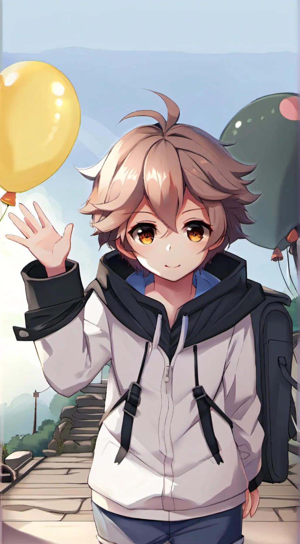 ai character: Poki★ background