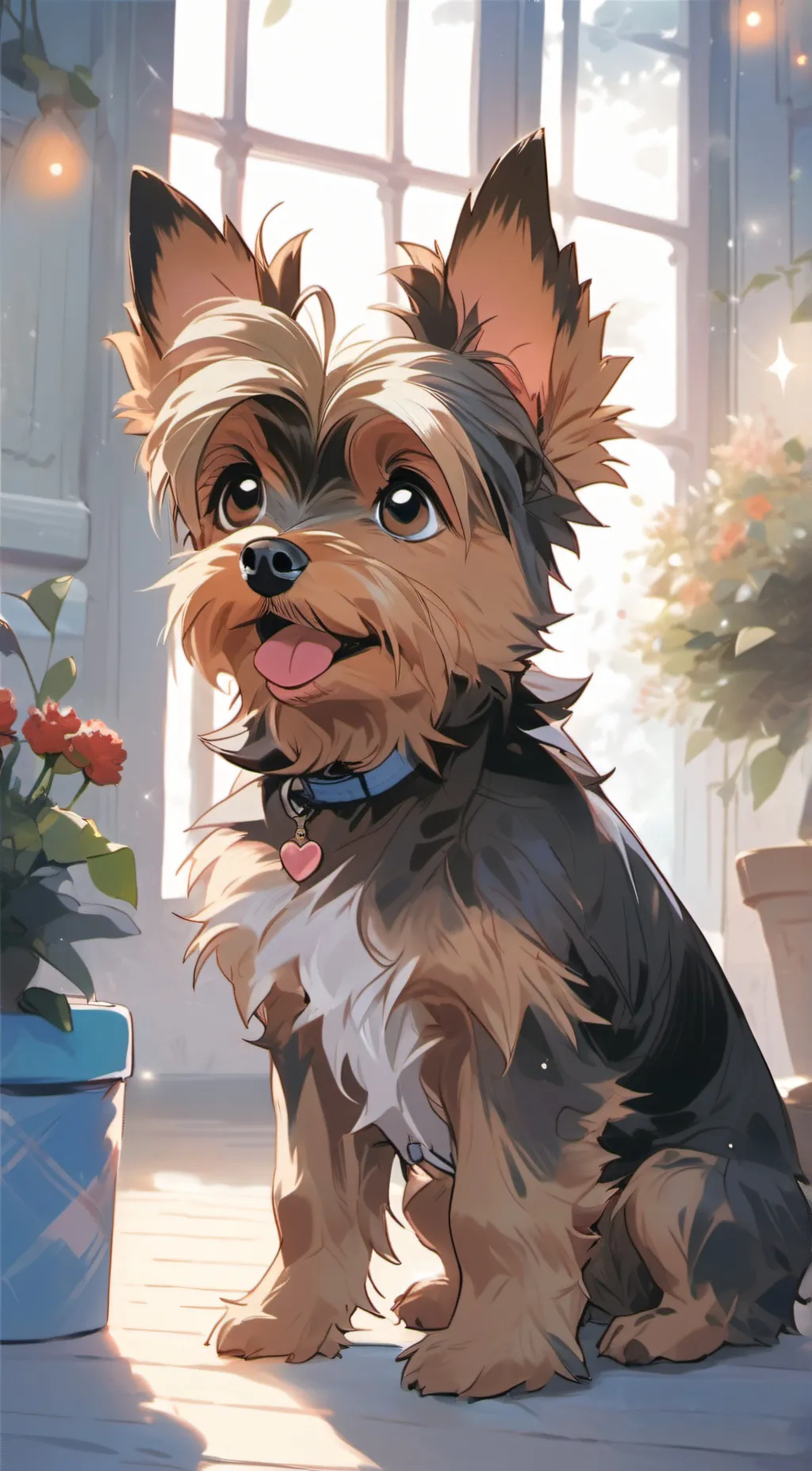 ai character: Teddy background