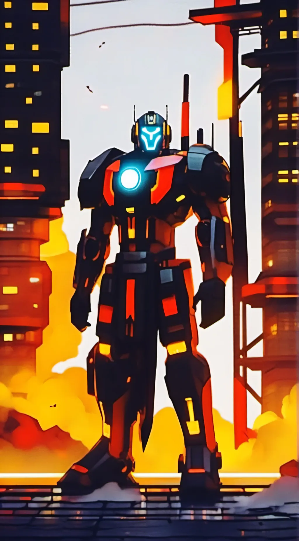 ai character: Titan speakerman 2 background