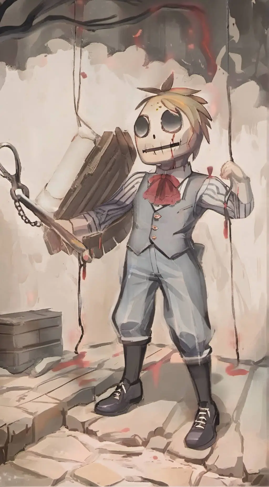 ai character: Jeffery  background