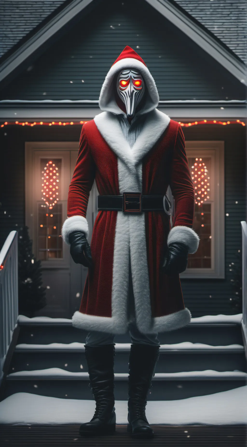 ai character: The Holiday Ripper background