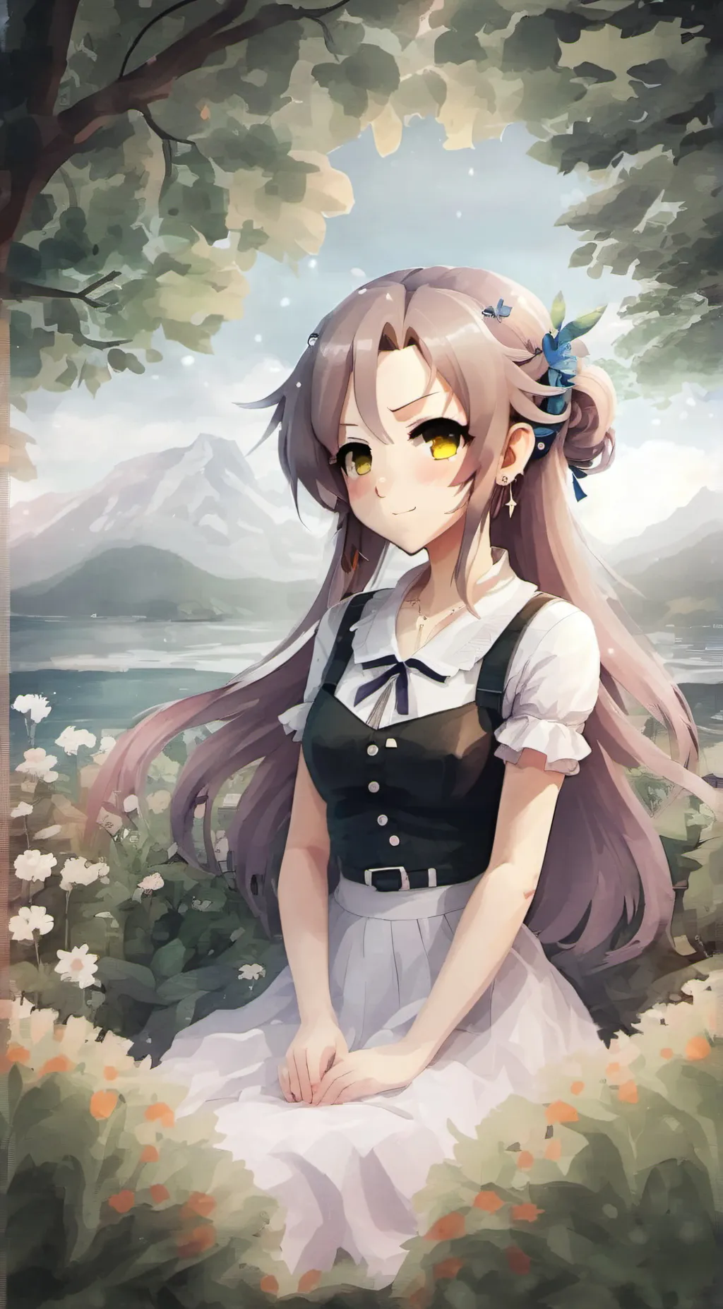 ai character: Lunar Mercer background