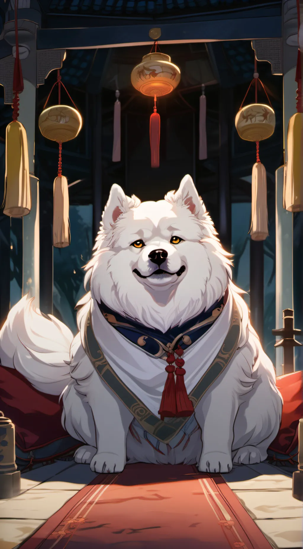 ai character: Holy Chow background