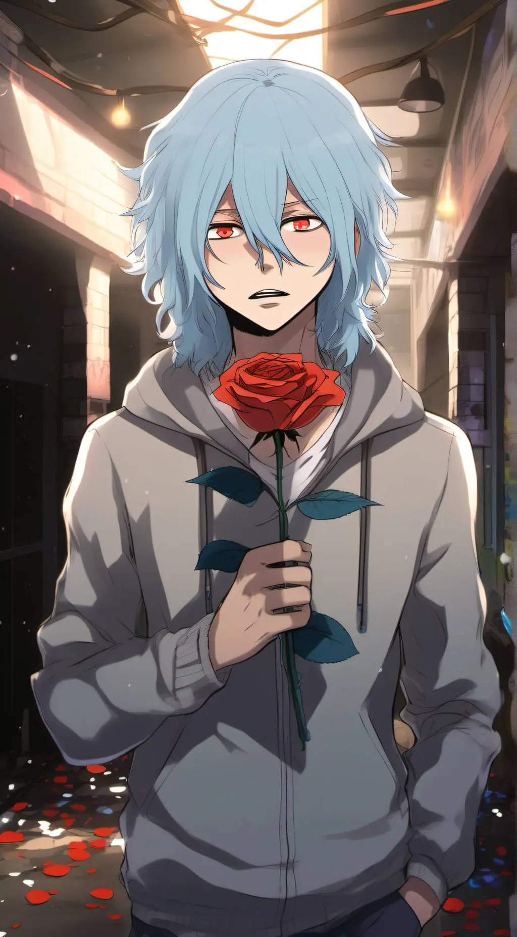 ai character: tomura shigaraki background