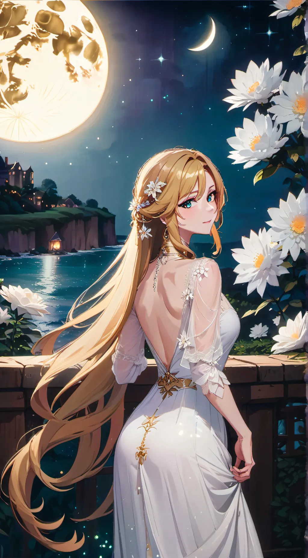 ai character: Aster background