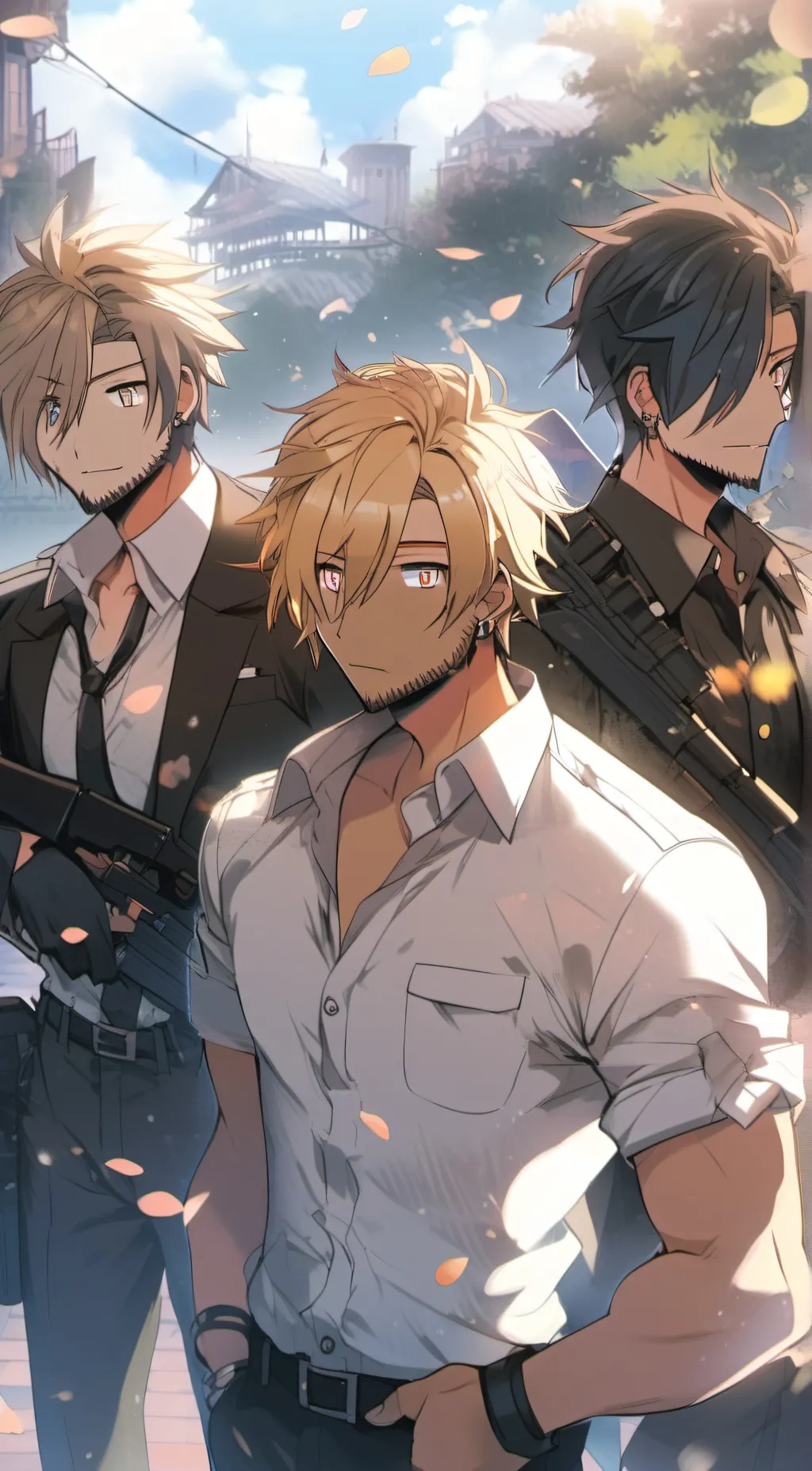 ai character: Jacob waren  background