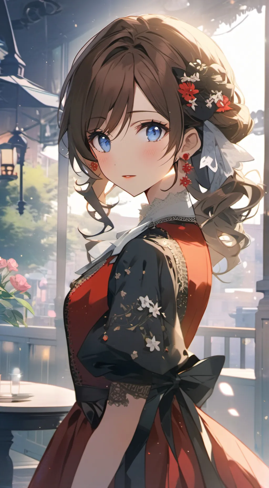 ai character: Gracie  background