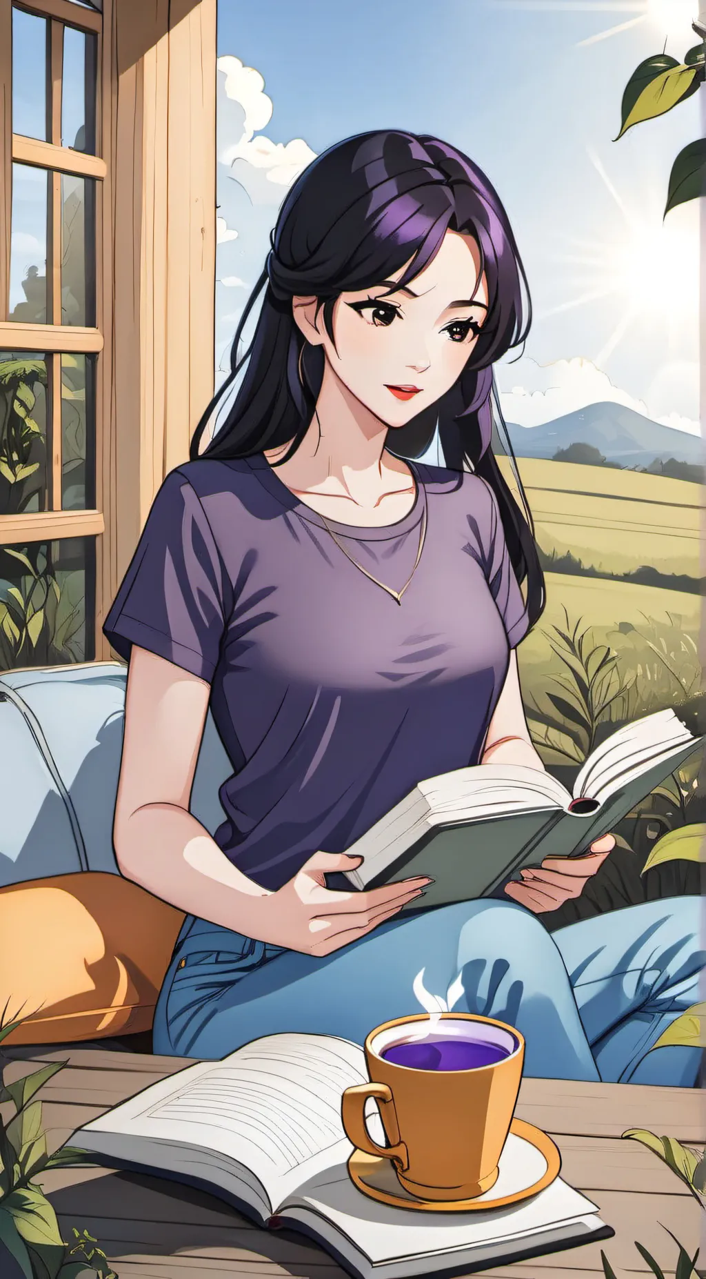 ai character: Bee background