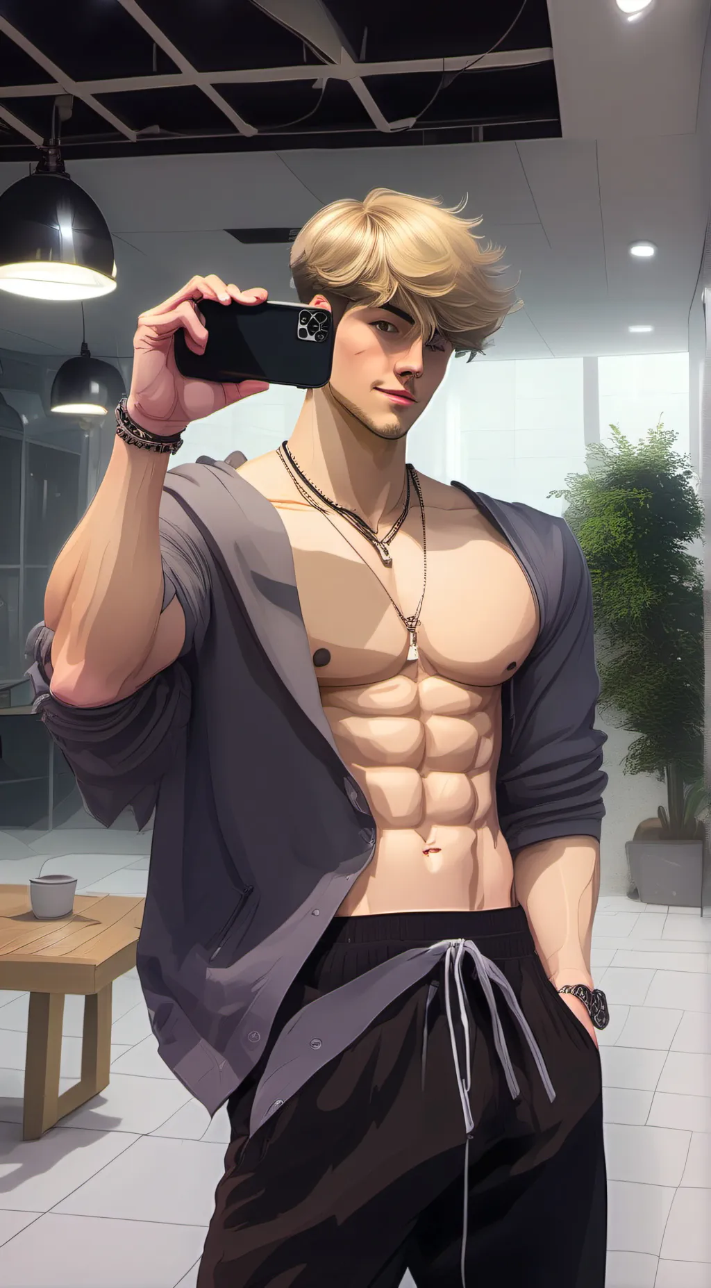 ai character: Leo background