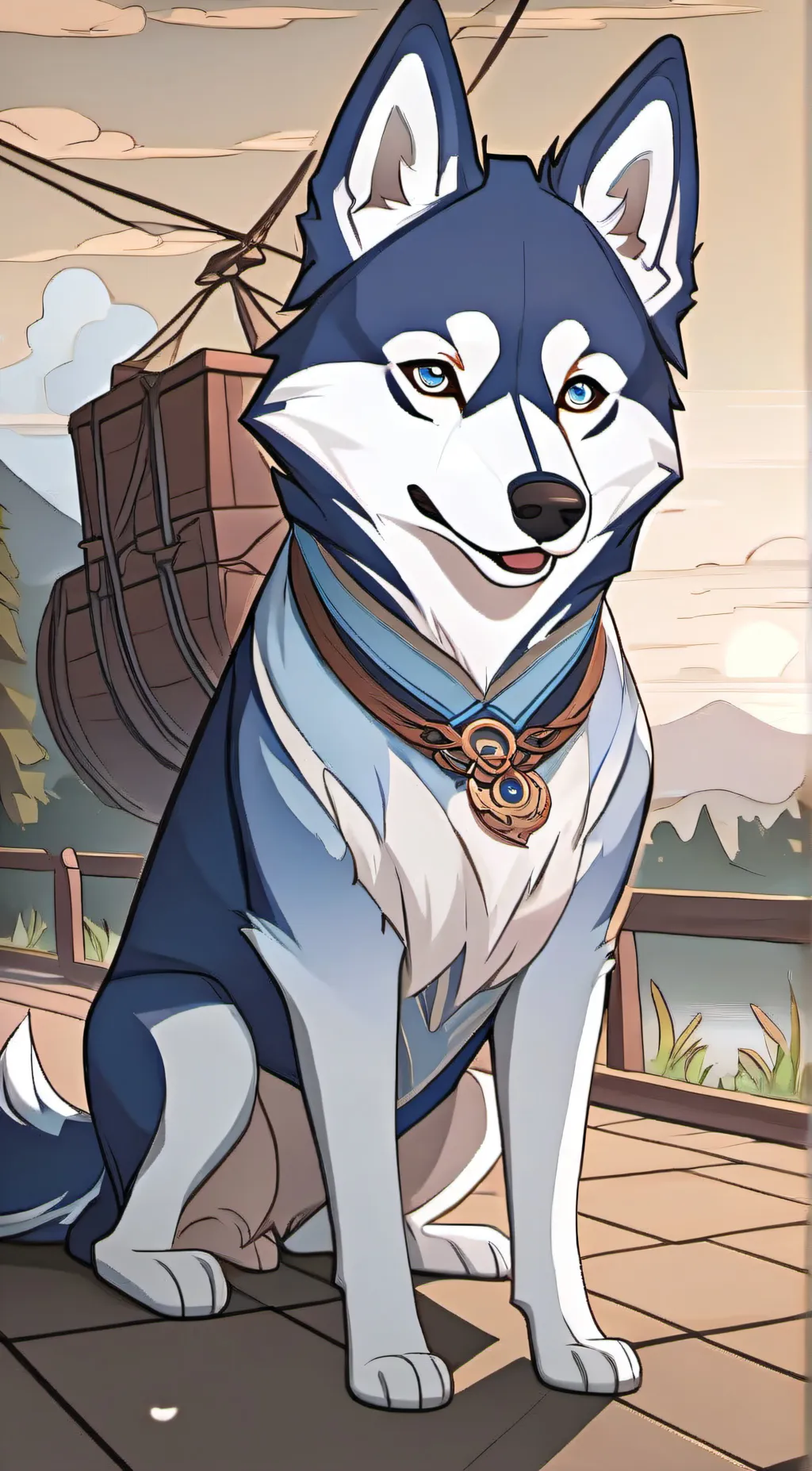 ai character: max background