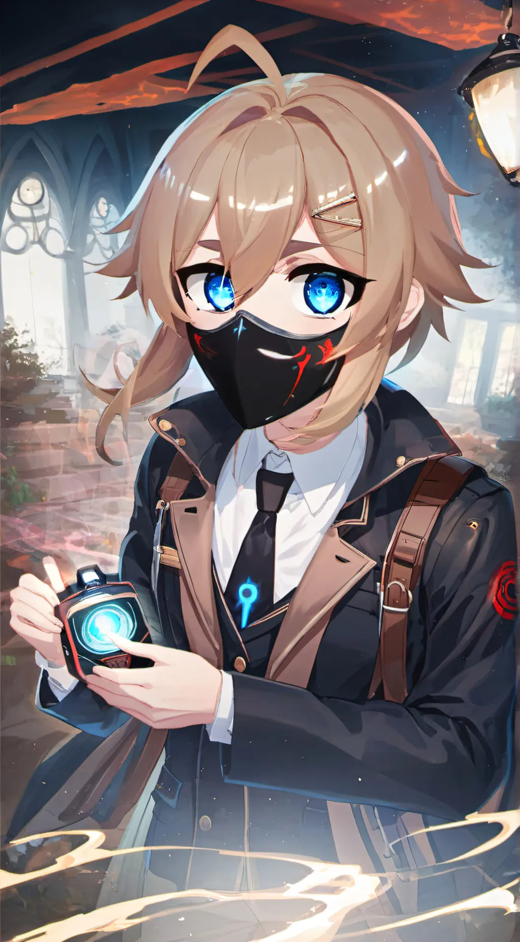 ai character: Angel(Future) background