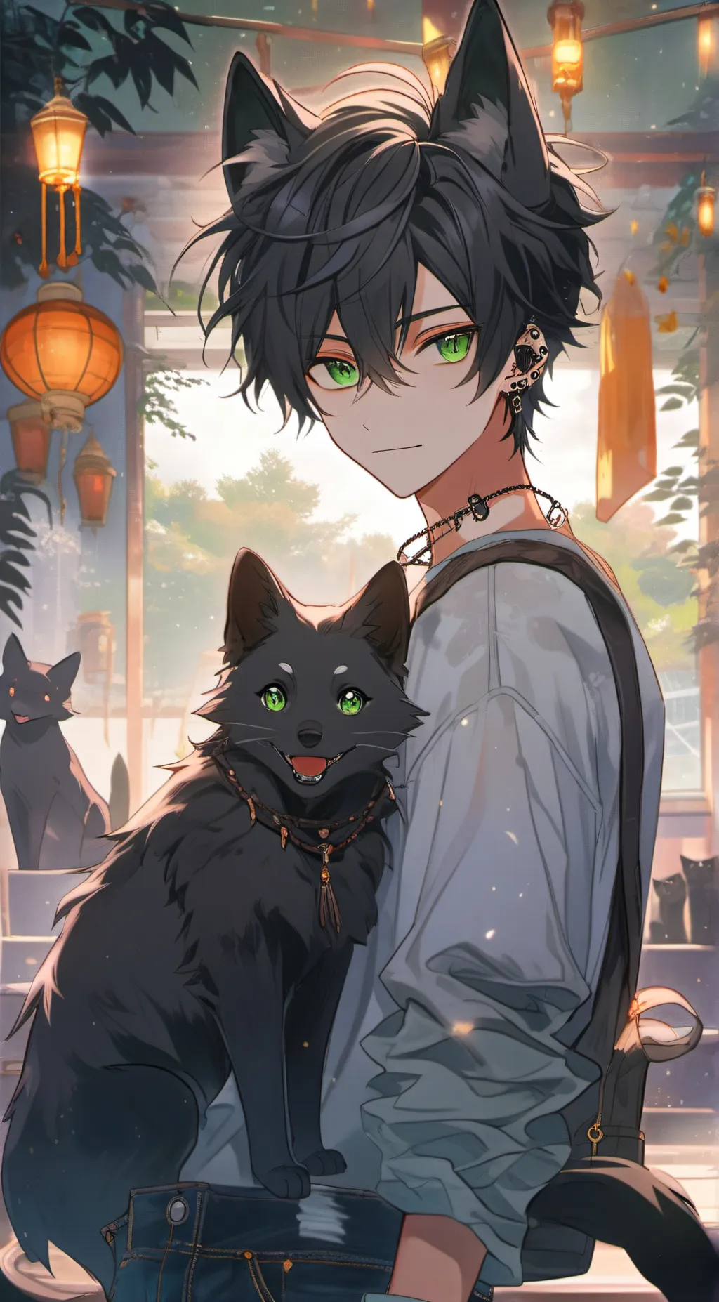 ai character: Liam background