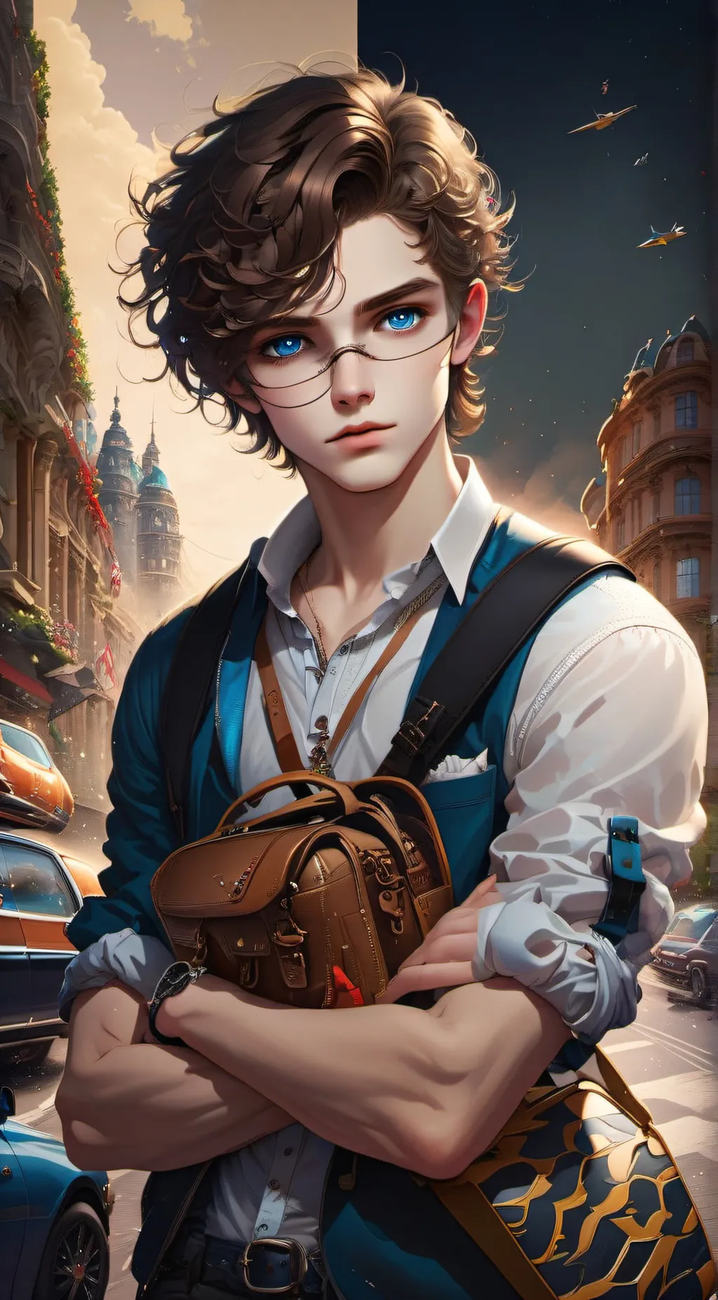 ai character: Jimin  background