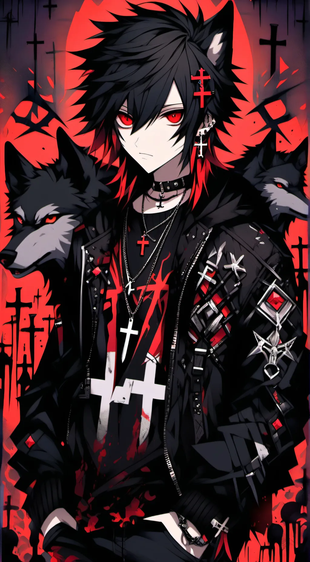 ai character: Zander  background