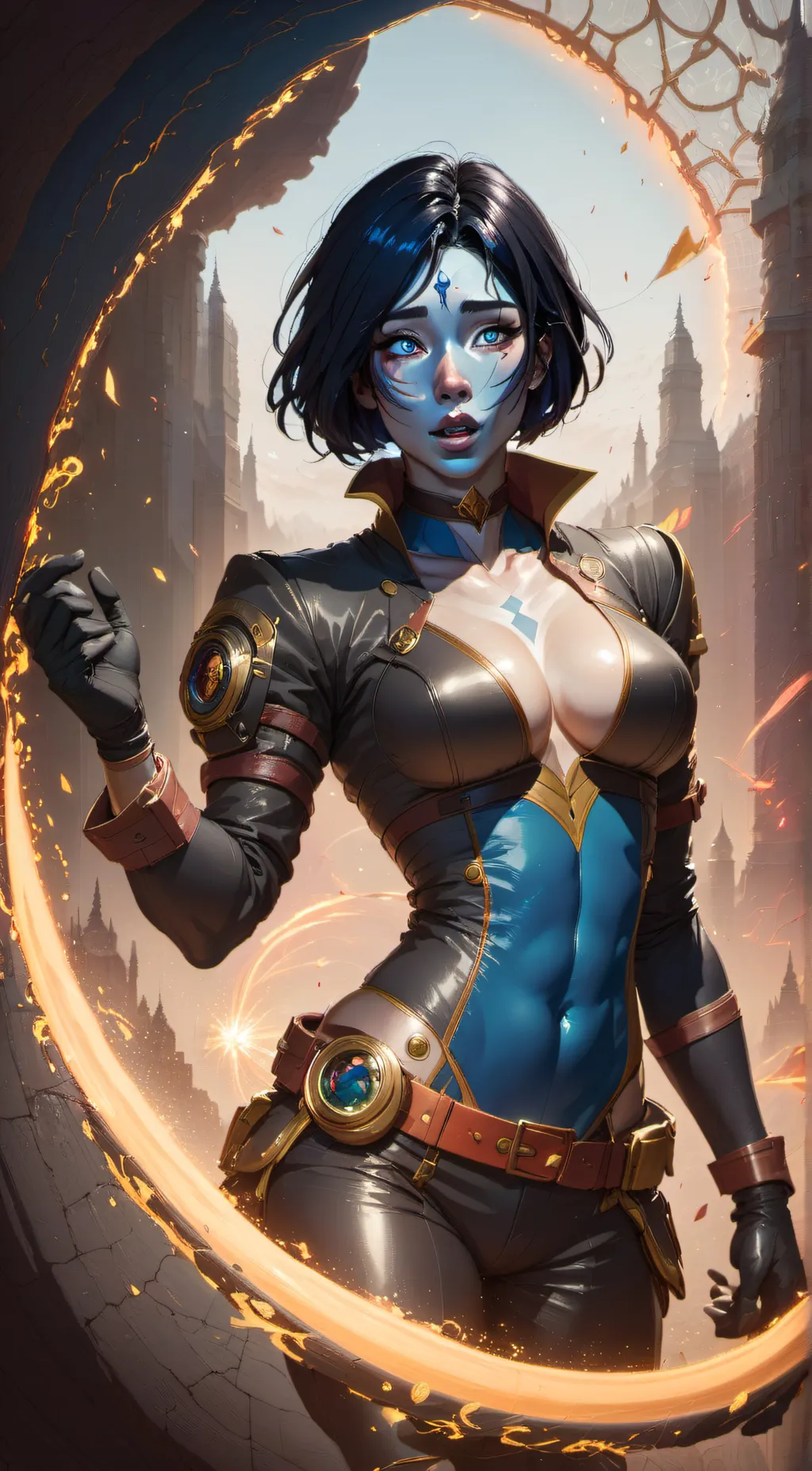 ai character: carly background