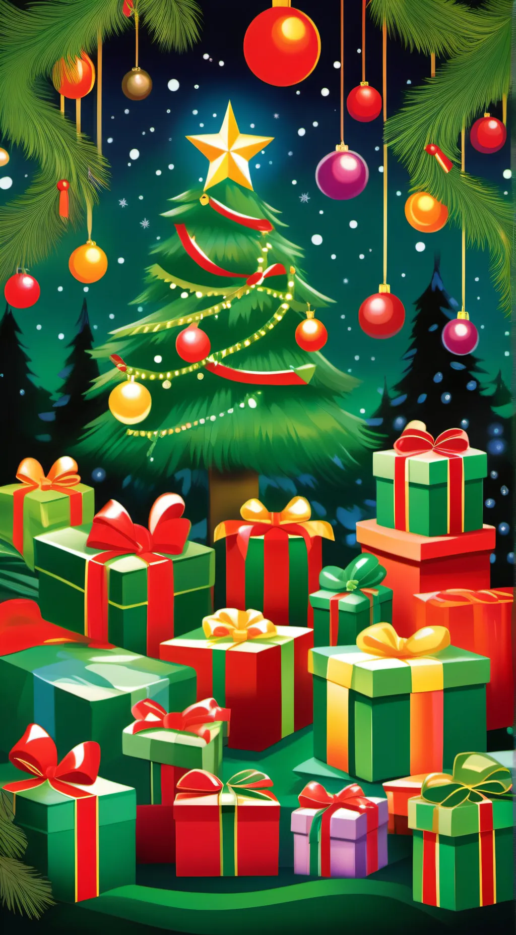 Talkie AI - Chat with Christmas tree