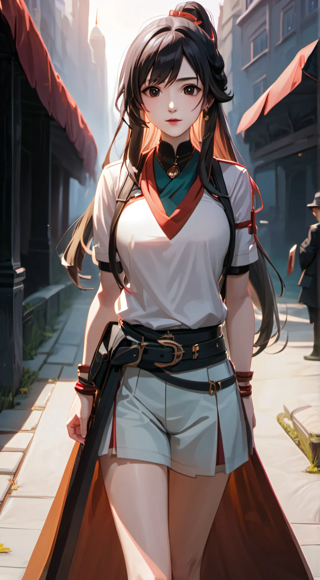 ai character: 高晨莹 background