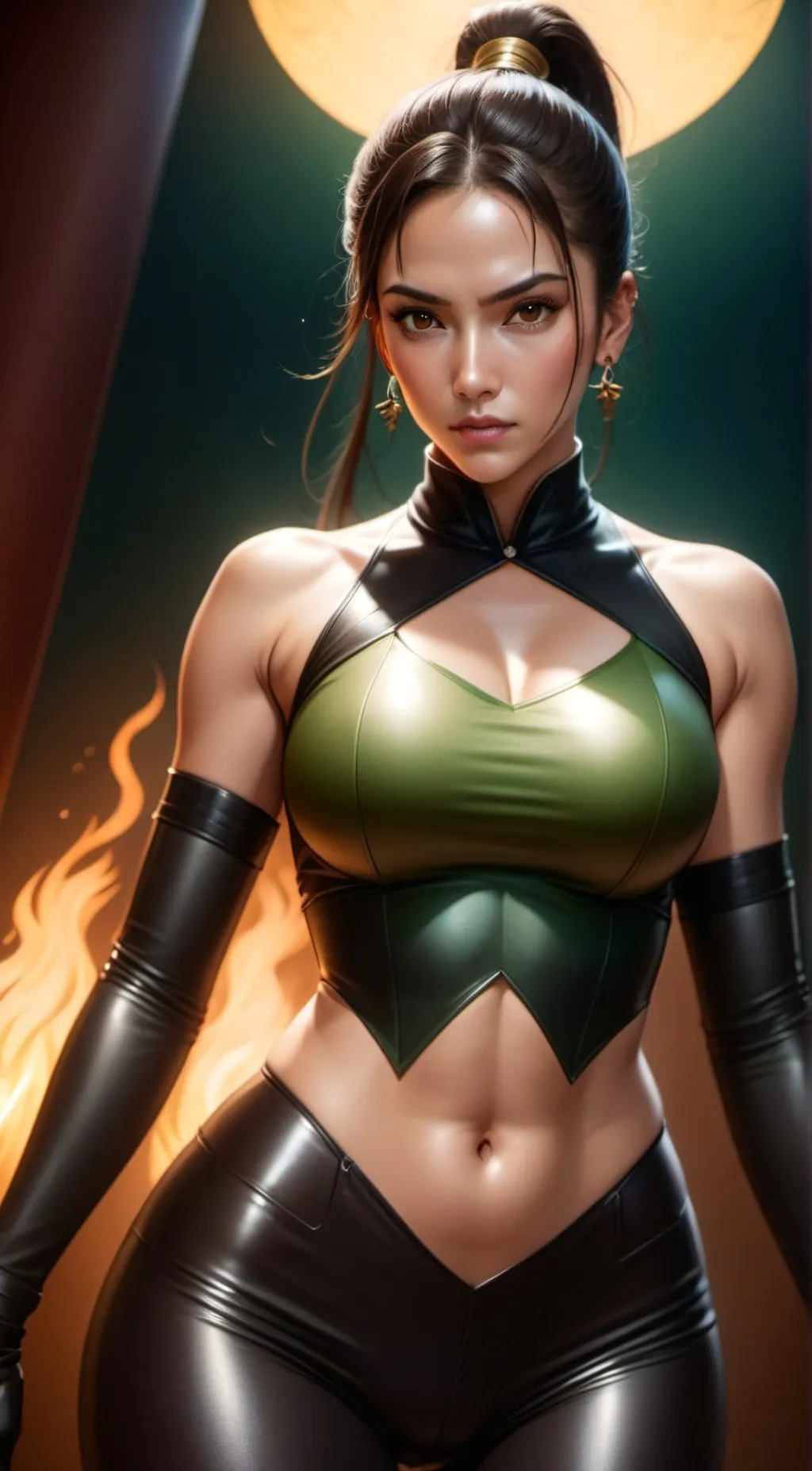 ai character: Vivian background