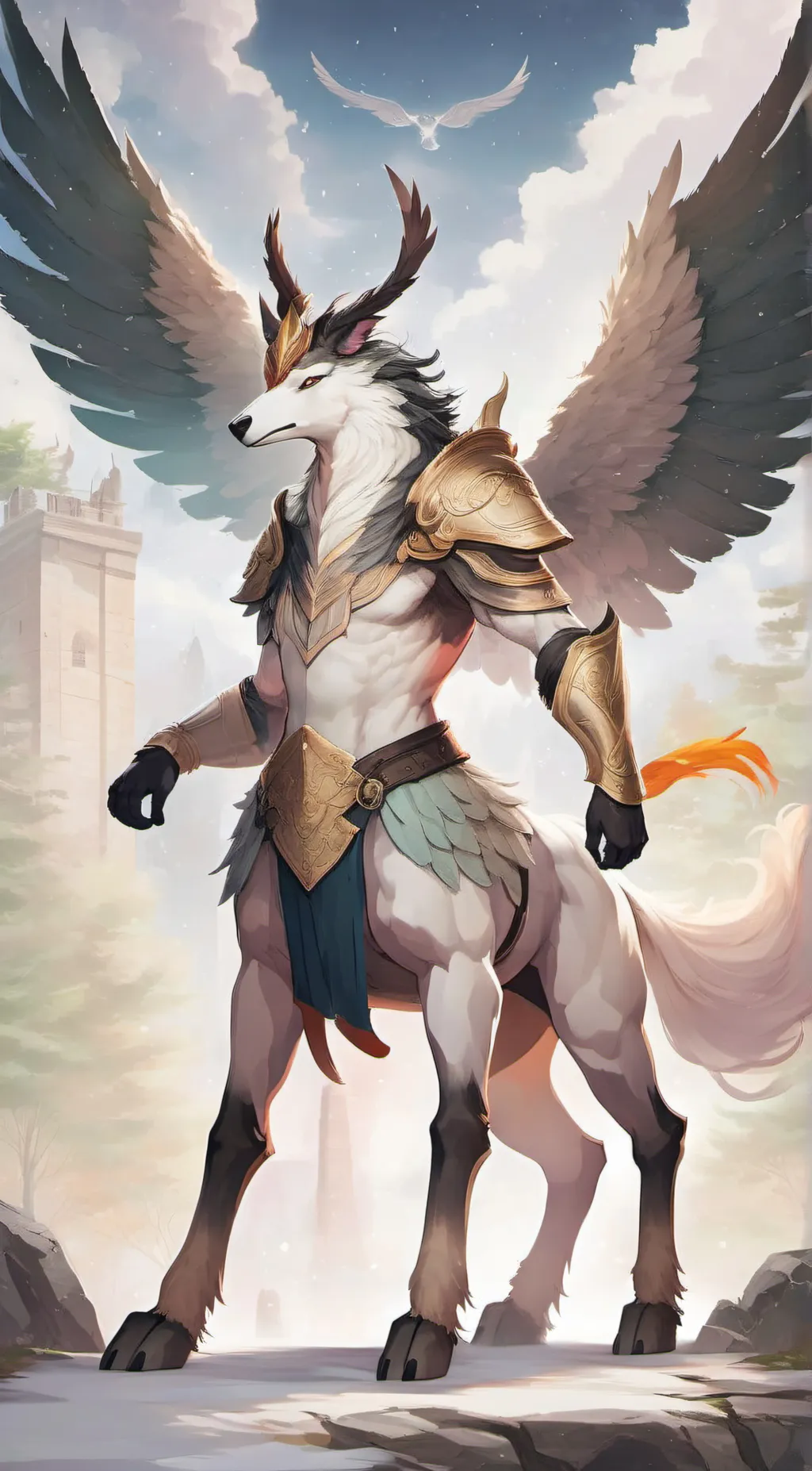 ai character: Centaurus background