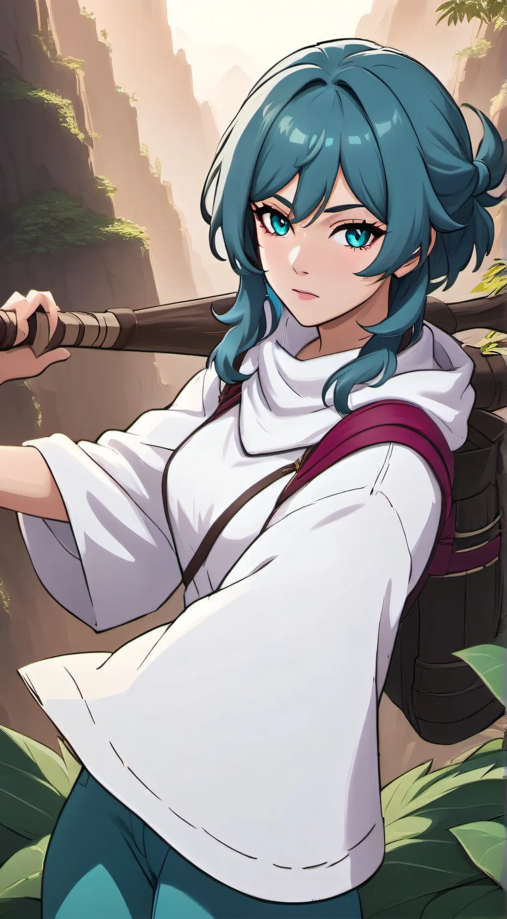 ai character: Spark background