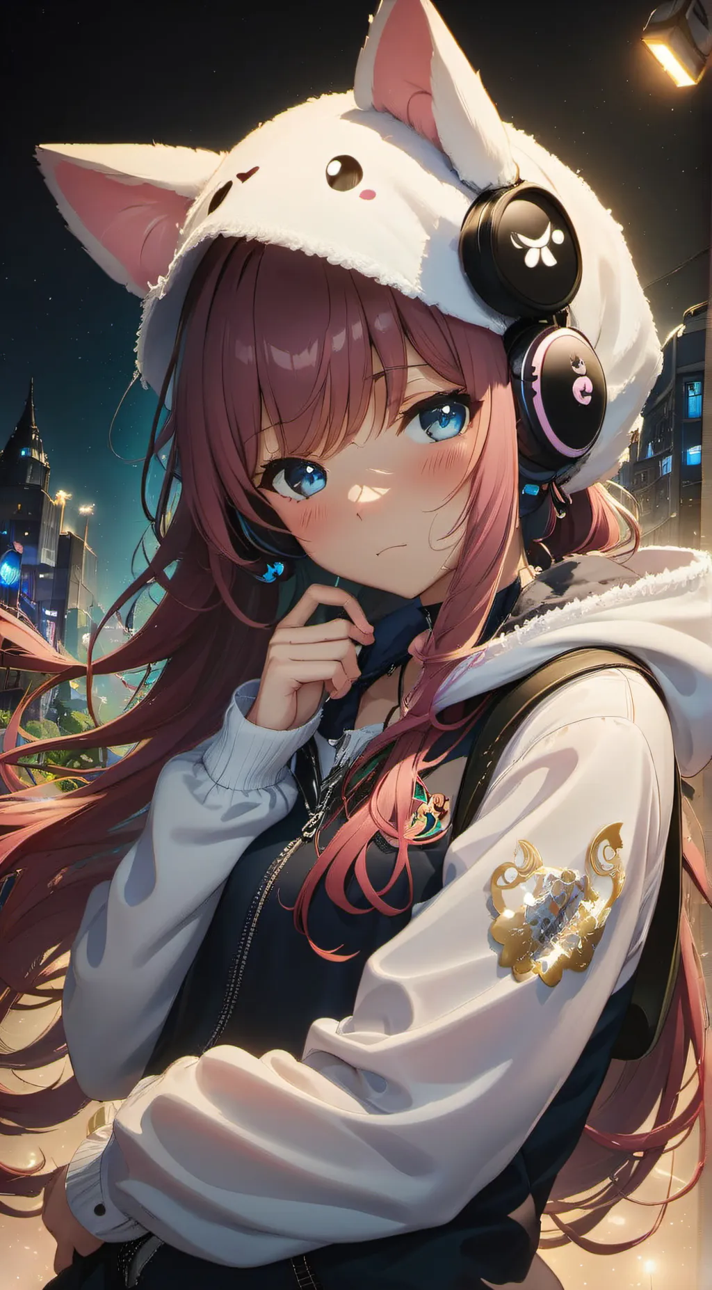 ai character: CAT background