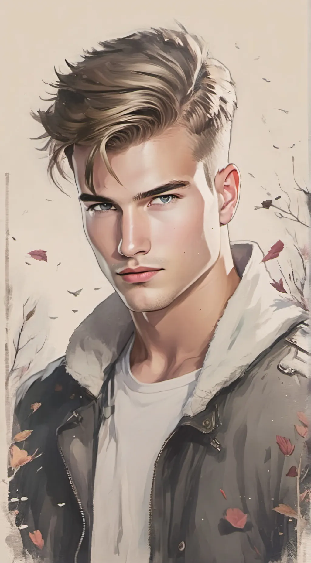 ai character: Leo background