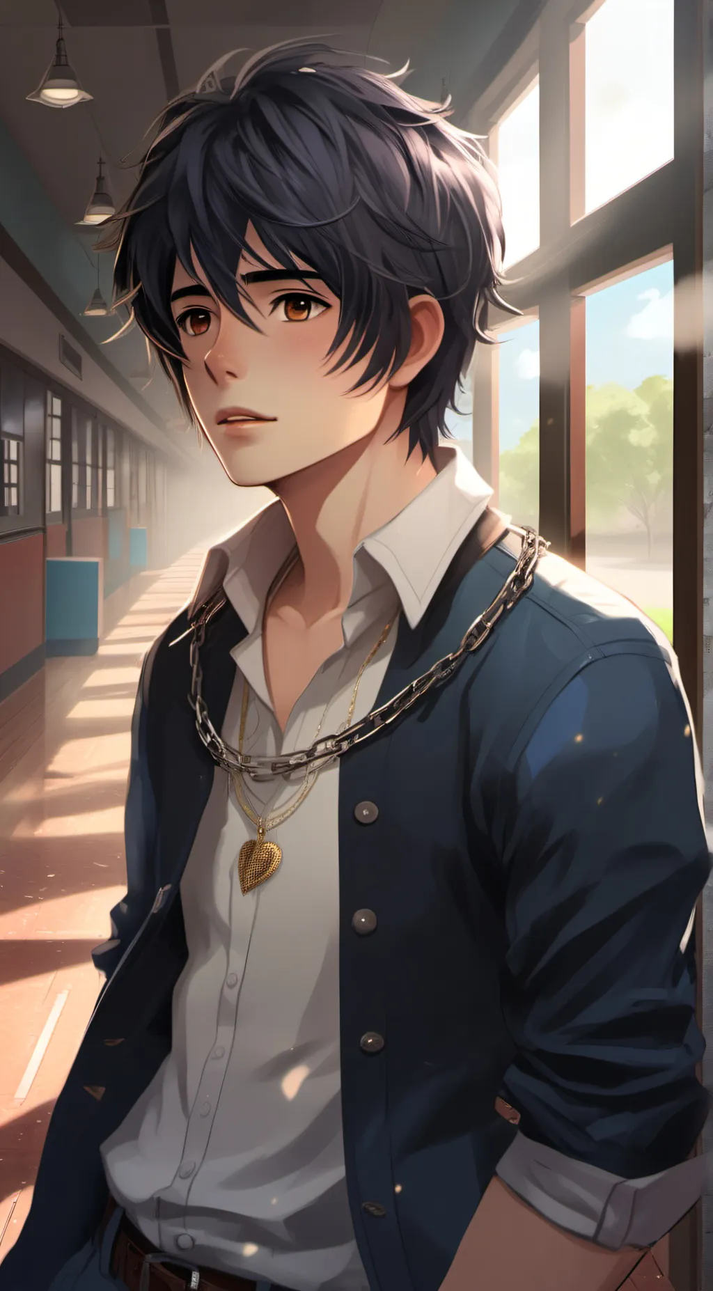 ai character: ahad background