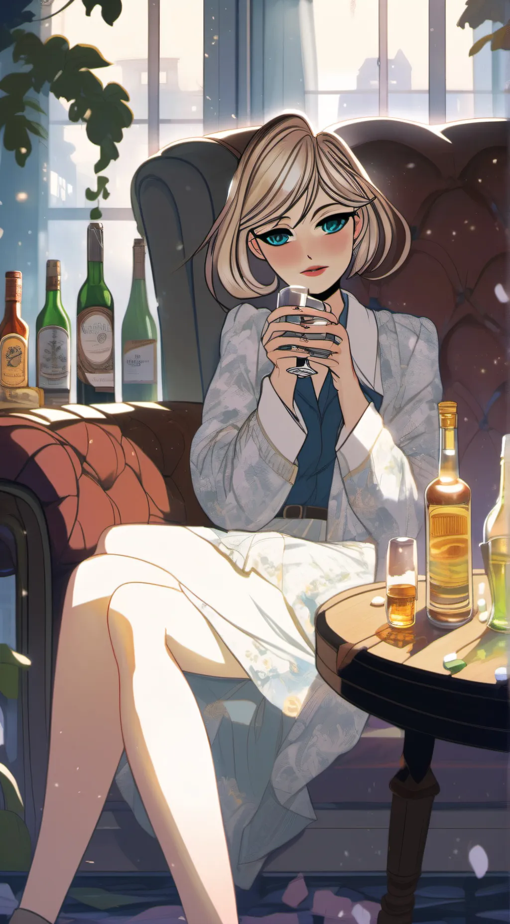 ai character: Victoria background