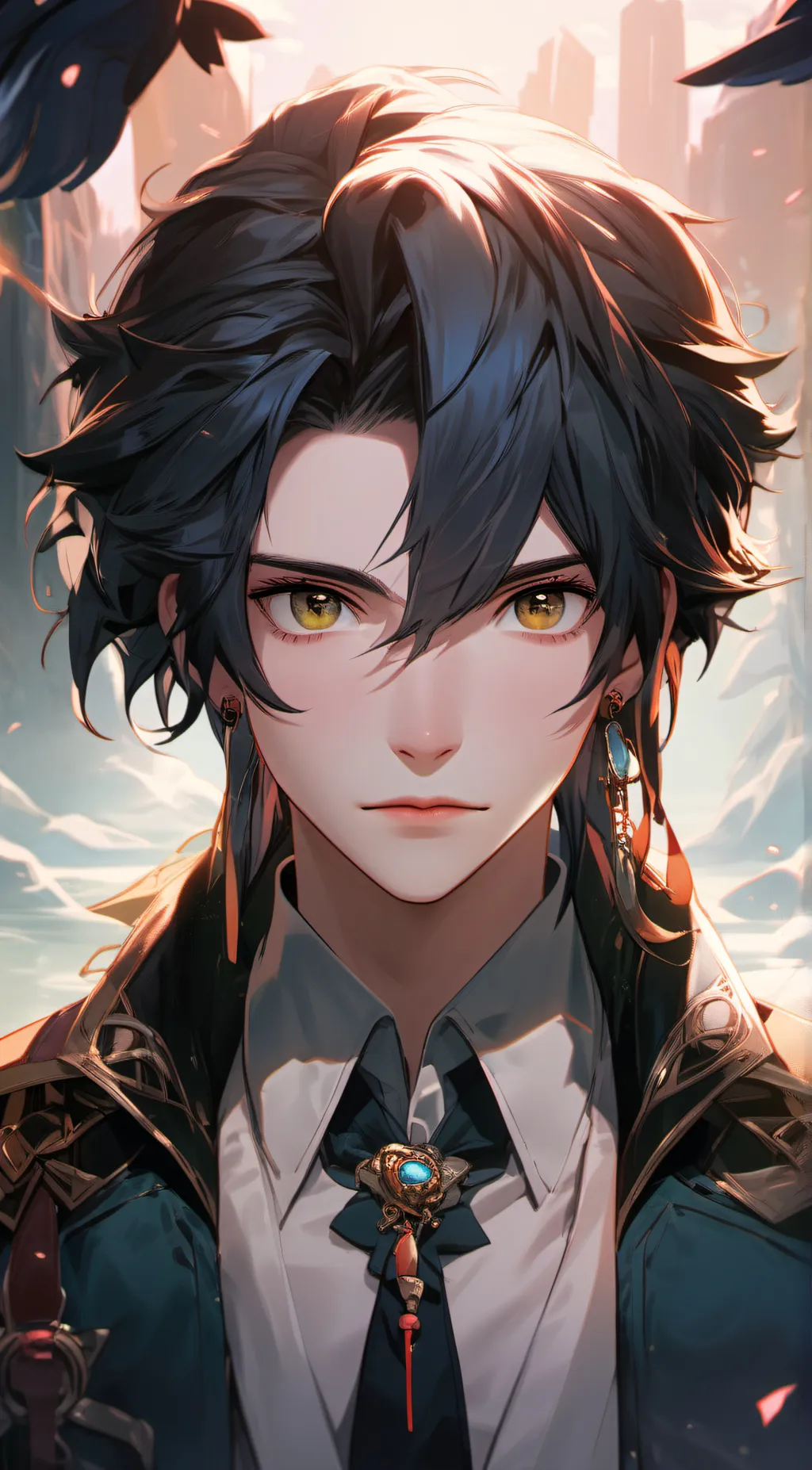 ai character: Luke background