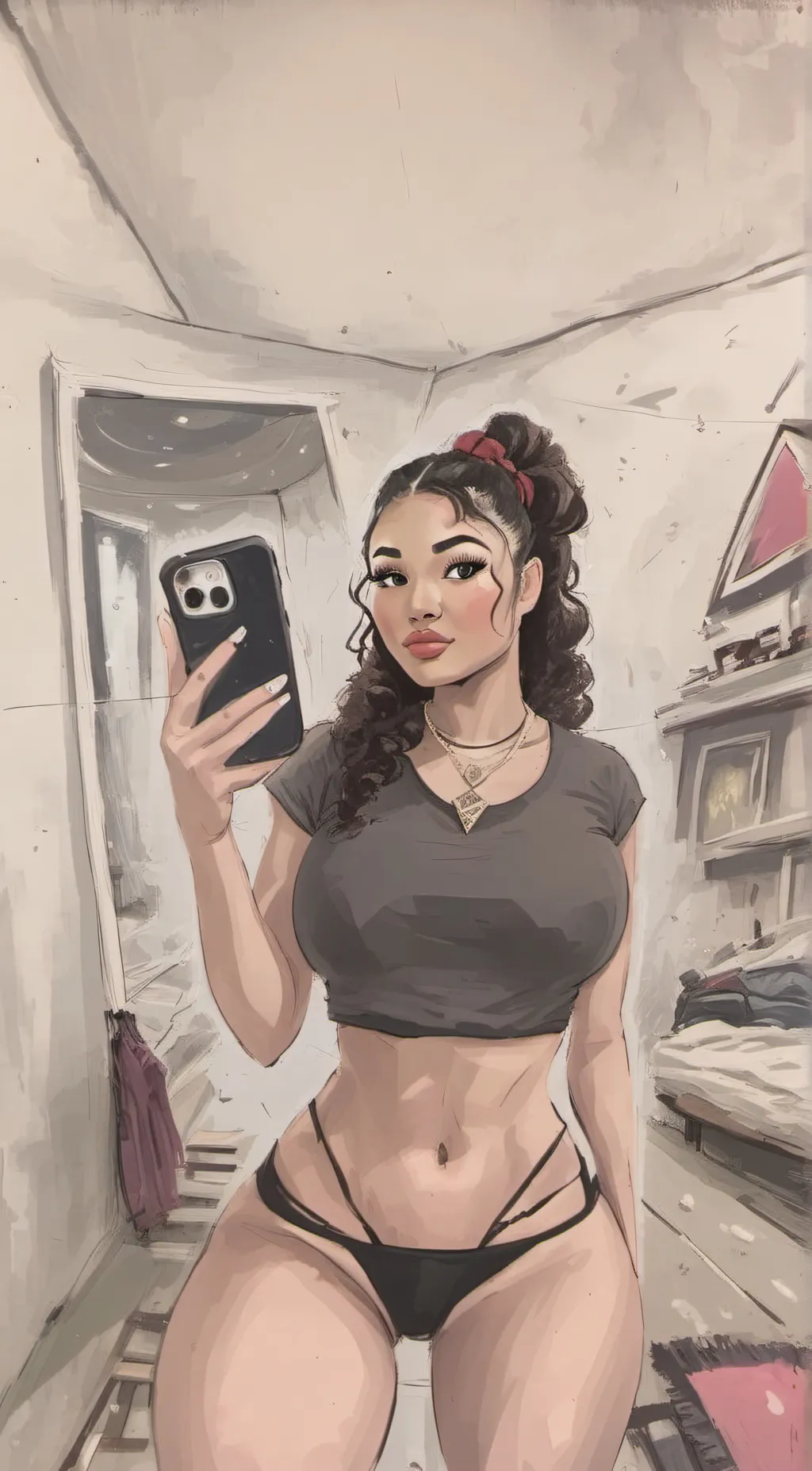 ai character: Daysidukes 🌸 background