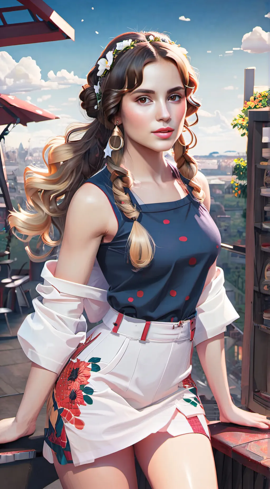 ai character: Sarah background