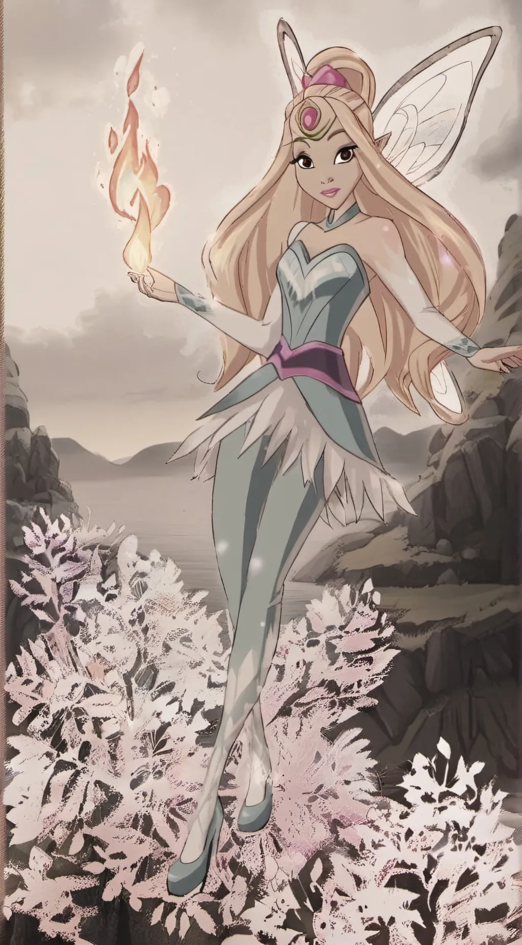 ai character: Daphne background