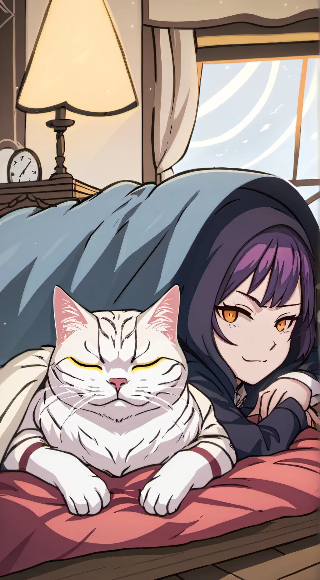 ai character: cat nap background