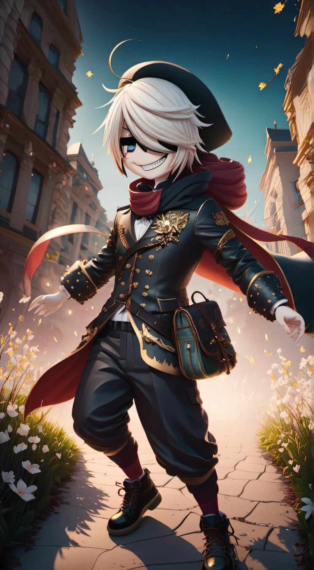 ai character: Monki background