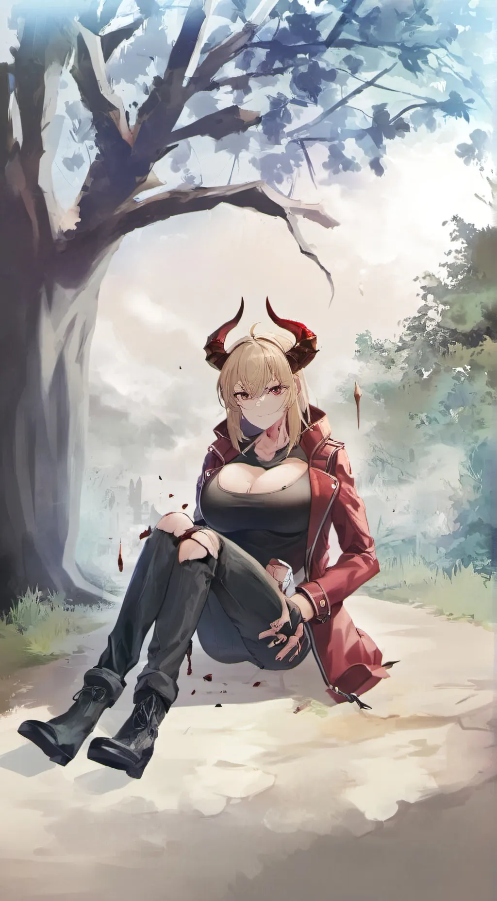 ai character: Zoe background