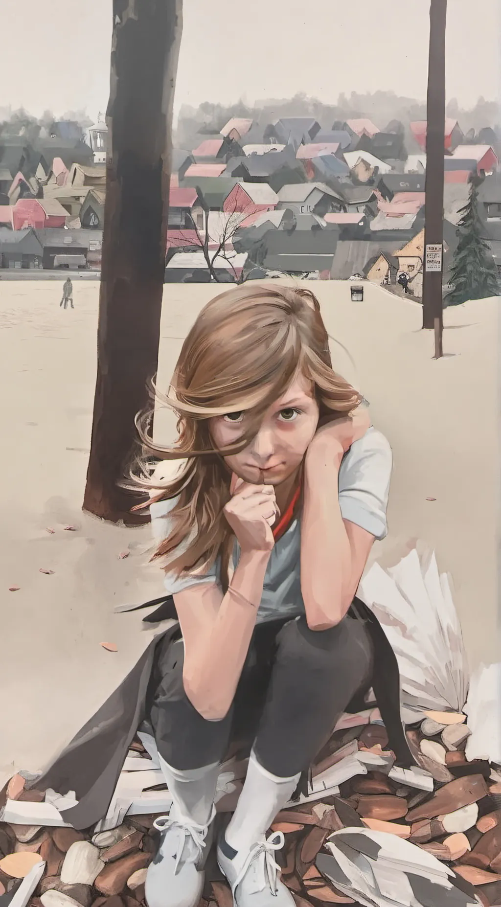 ai character: mia background