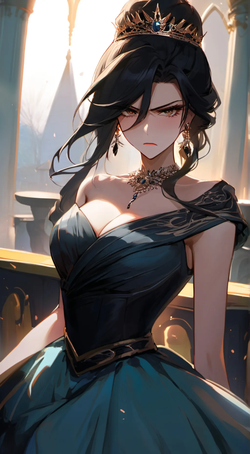 ai character: Empress Scarlett background