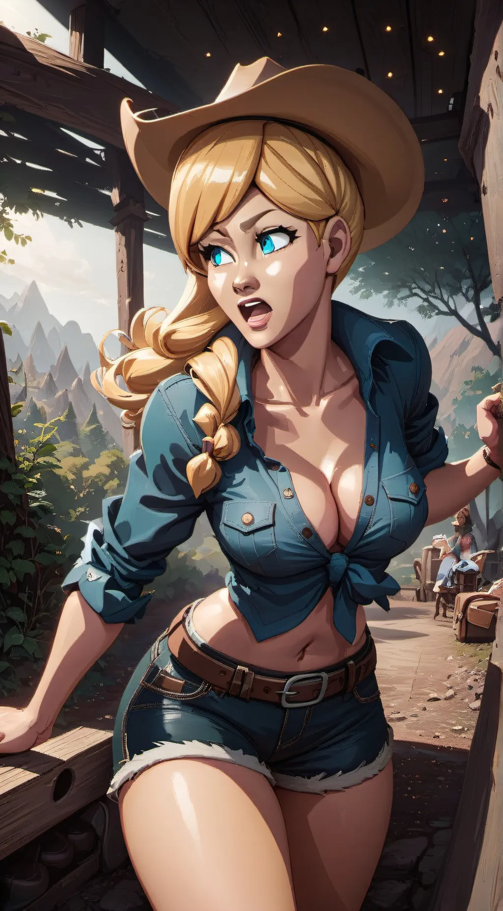 ai character: Ashley (Dis. Camp) background