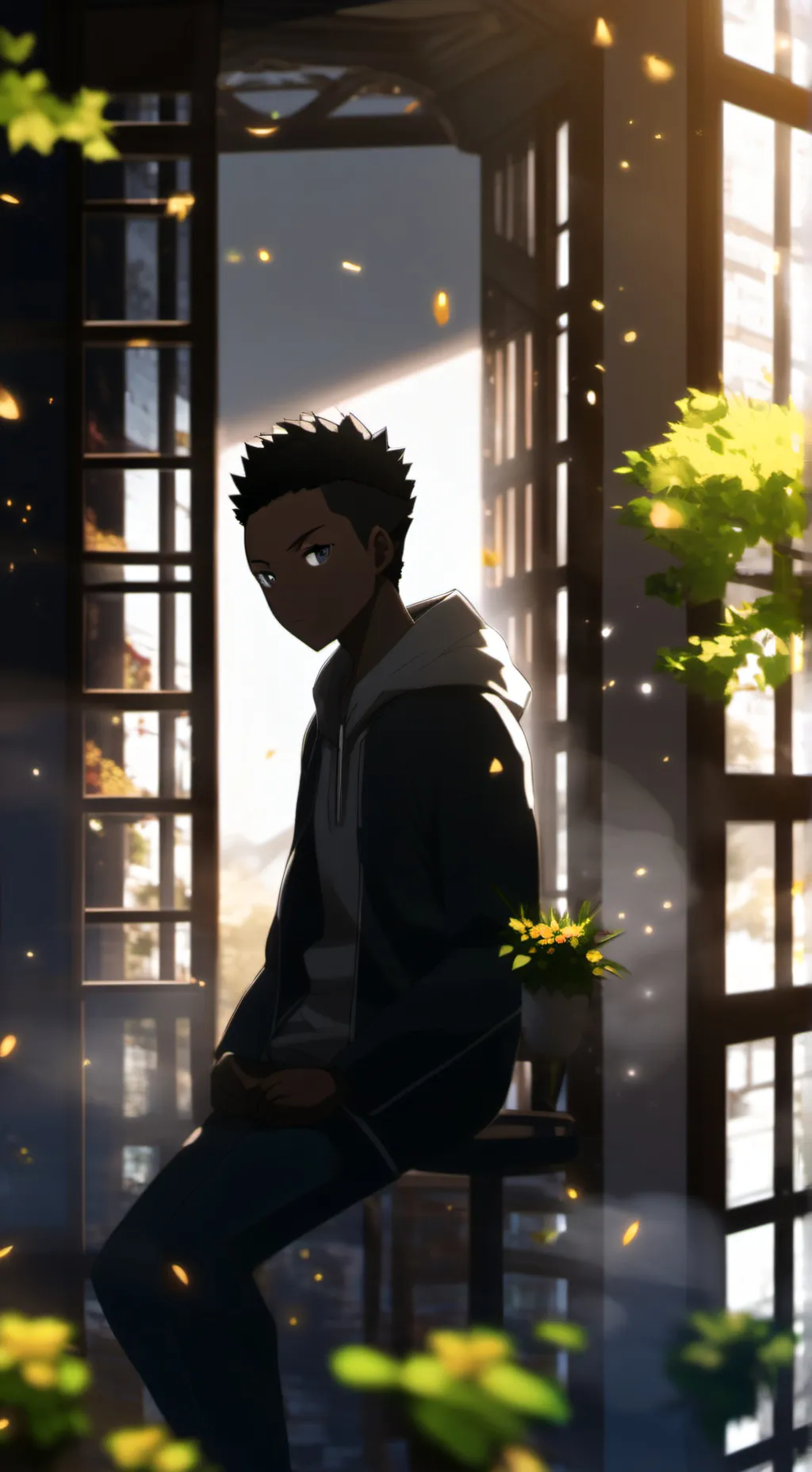 ai character: Zion Waterford background