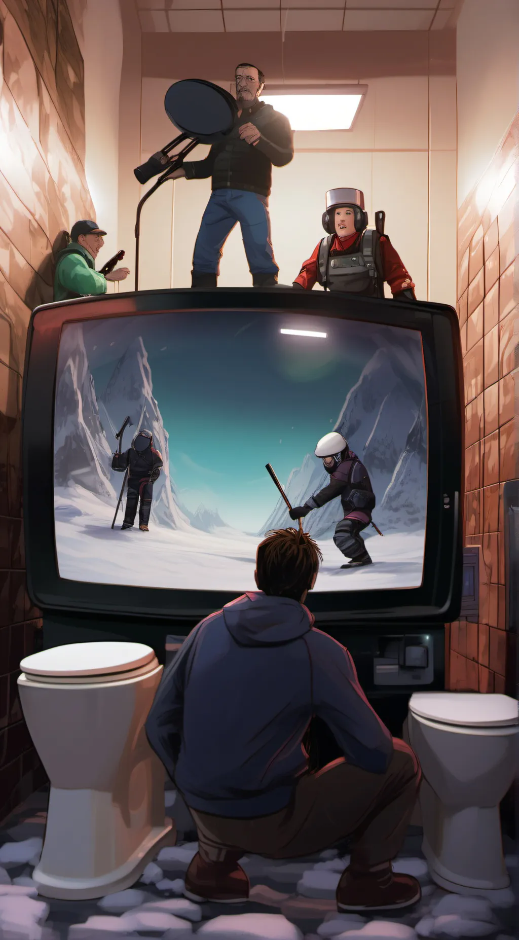 Talkie AI - Chat with Skibidi fighters