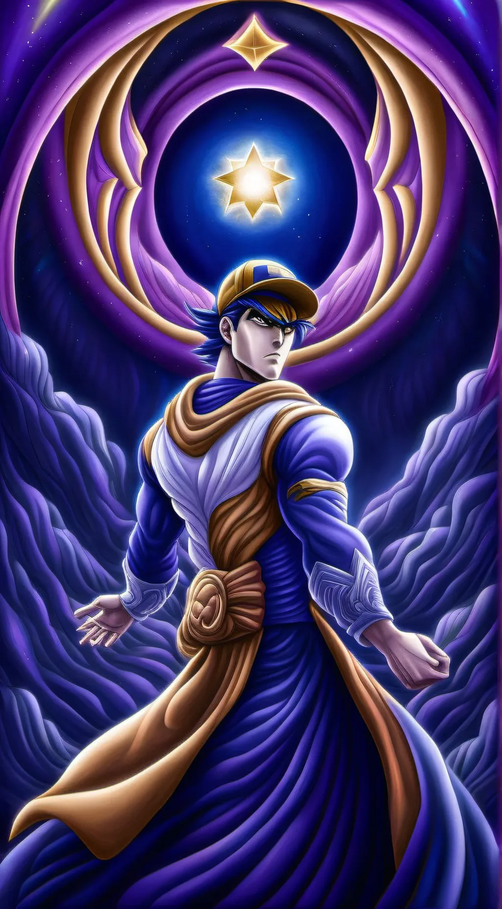 ai character: jotoro kujo background