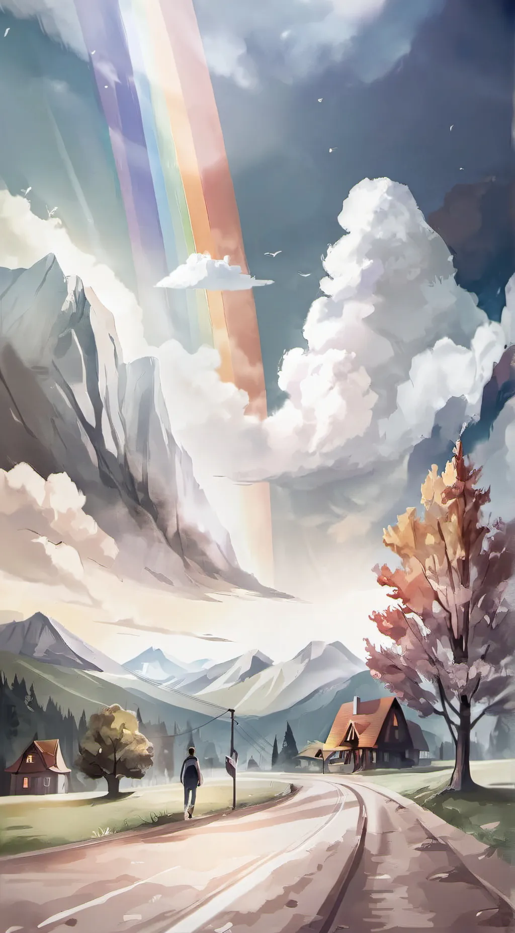 ai character: rainbow freinds background