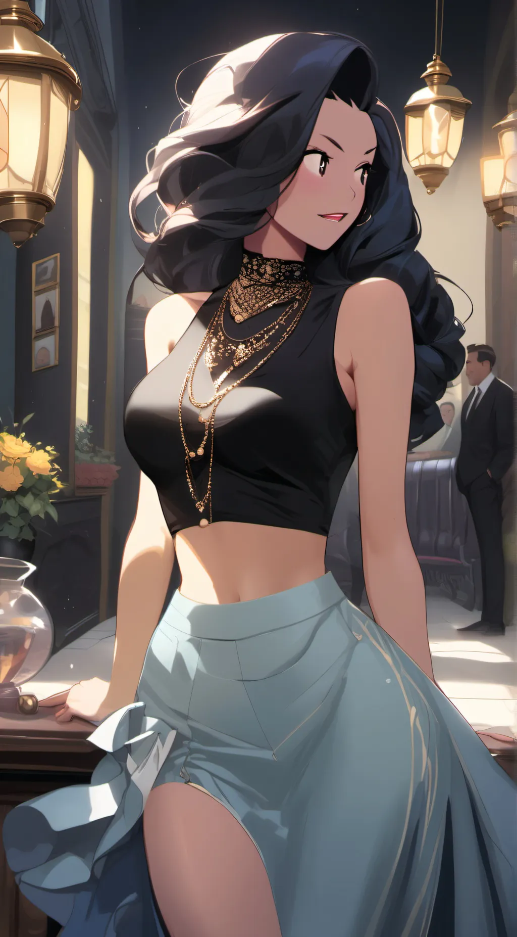 ai character: mia background