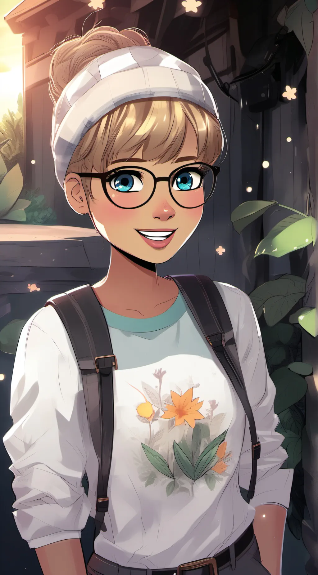 ai character: lia background