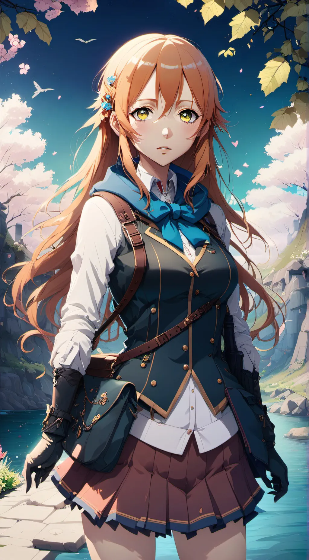 ai character: Angela background