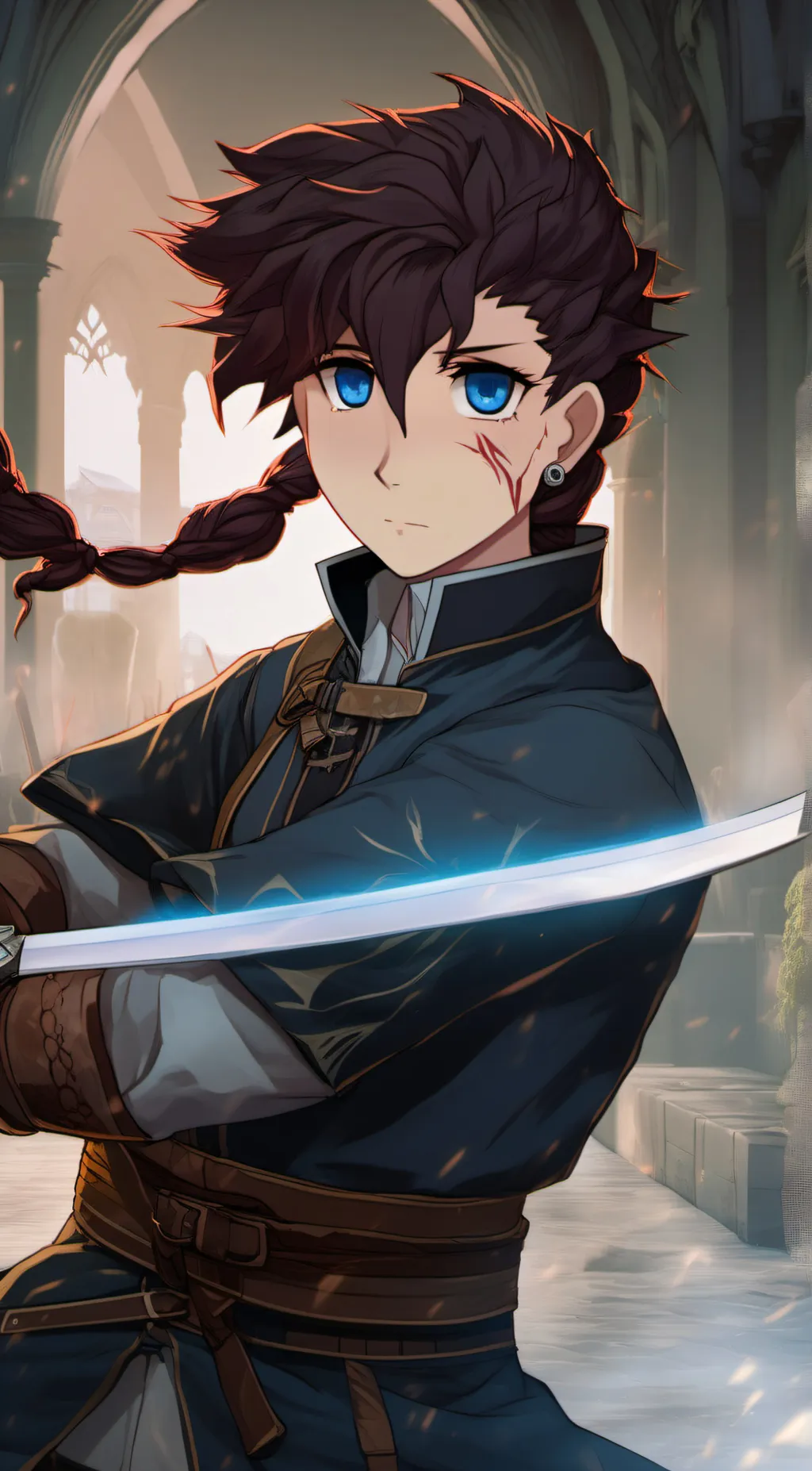 ai character: Dangomushi background