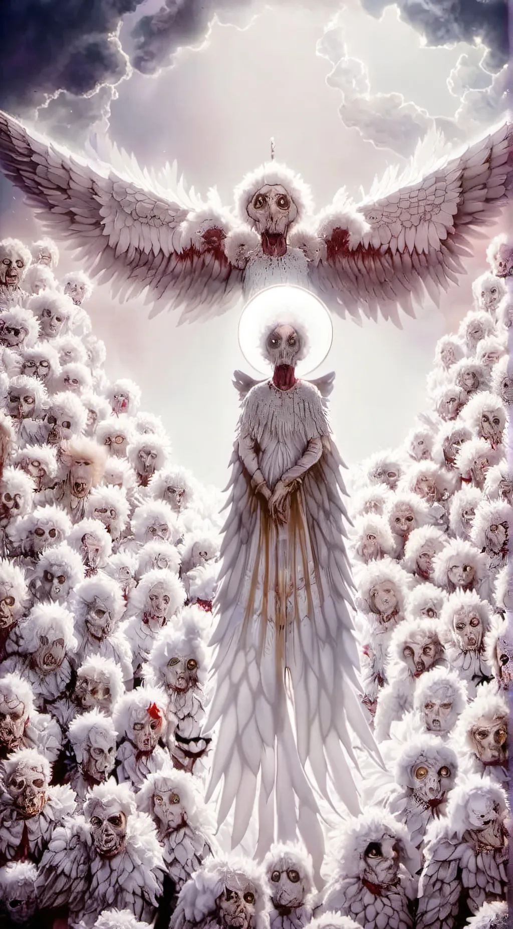 ai character: HEAVEn SAYS background