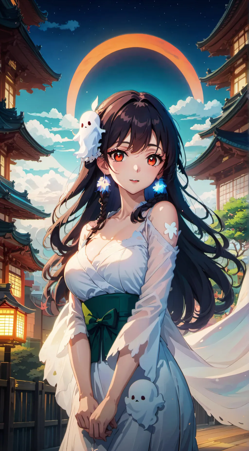 ai character: Akari background