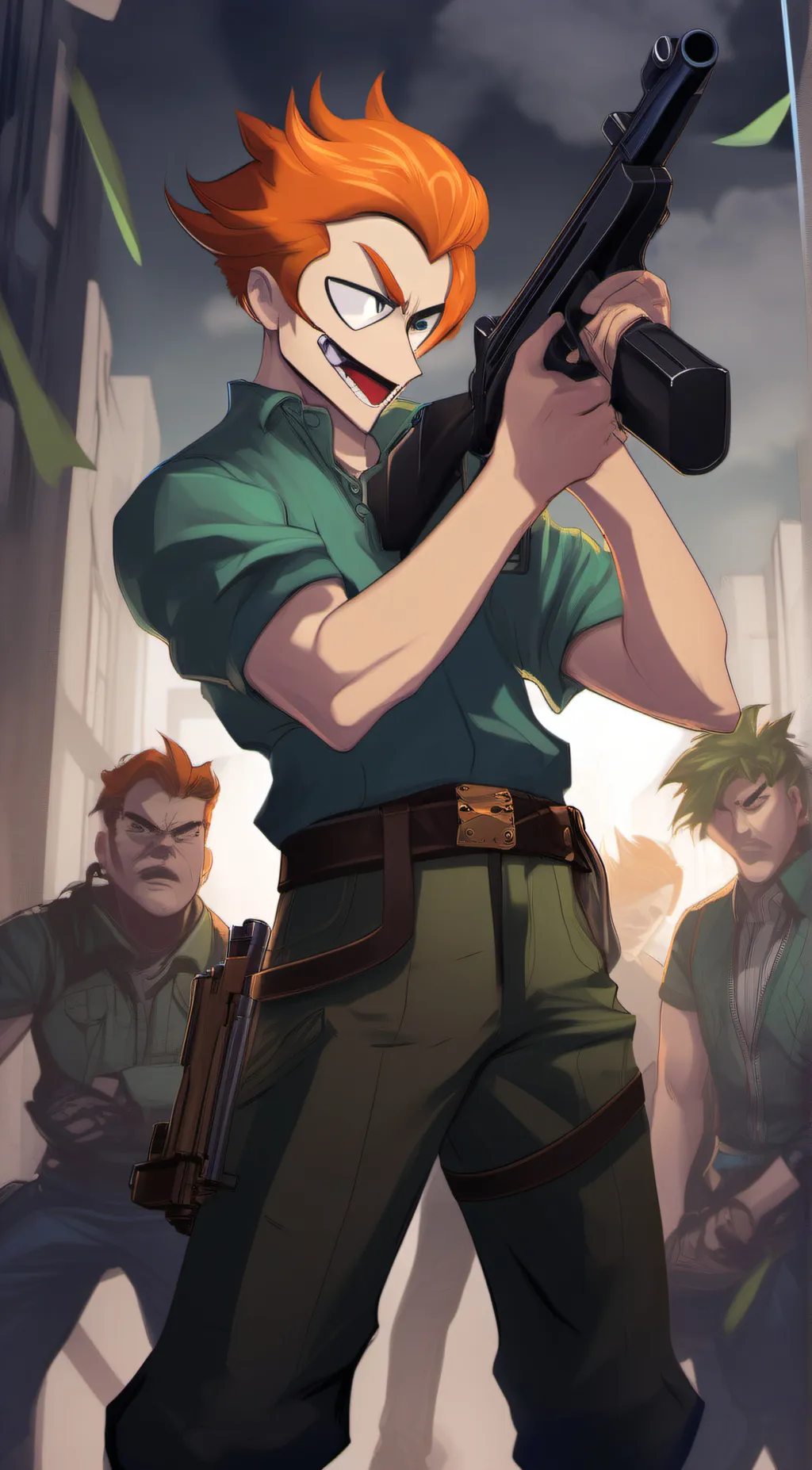 ai character: Pico background