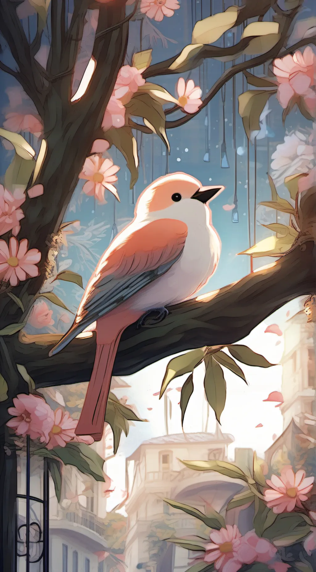 ai character: Birdie🦜 background